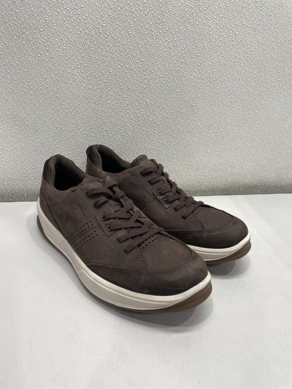 Ecco Byway 2.0 Waterproof Sneaker Men's US 12-12.5, Dark Brown *Preowned*